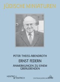 Cover: Ernst Federn - Hentrich und Hentrich Verlag Berlin