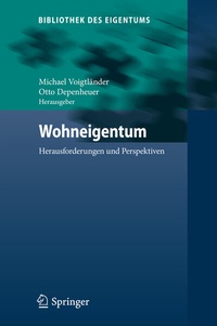 Abbildung von: Wohneigentum - Springer
