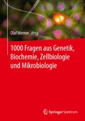 Cover: 1000 Fragen aus Genetik, Biochemie, Zellbiologie und Mikrobiologie - Springer Spektrum