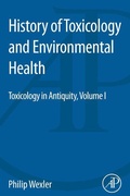 Cover: History of Toxicology and Environmental Health - Academic Press