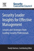 Cover: Security Leader Insights for Effective Management - Elsevier