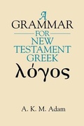 Cover: Grammar for New Testament Greek - Abingdon Press
