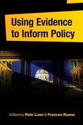 Cover: Using Evidence to Inform Policy - Gill Books