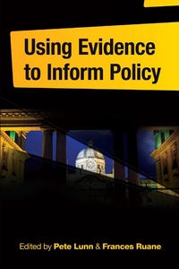 Enlarge image Cover: Using Evidence to Inform Policy - Gill Books
