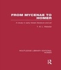 Cover: From Mycenae to Homer - Routledge