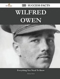 Cover: Wilfred Owen 133 Success Facts - Everything You Need to Know about Wilfred Owen - Emereo Publishing