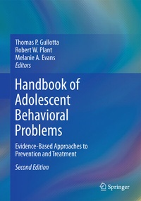 Enlarge image Cover: Handbook of Adolescent Behavioral Problems - Springer