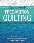 Cover: Step-by-Step Free-Motion Quilting - Stash Books