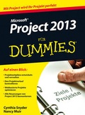 Cover: Microsoft Project 2013 f&uuml;r Dummies - Wiley-VCH