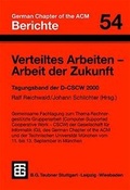 Cover: Verteiltes Arbeiten - Arbeit der Zukunft - Vieweg+Teubner Verlag