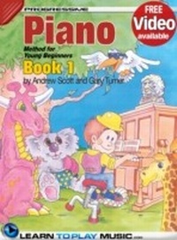 Abbildung von: Piano Lessons for Kids - Book 1 - LearnToPlayMusic.com