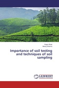 Cover: Importance of soil testing and techniques of soil sampling - LAP Lambert Academic Publishing