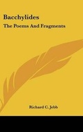 Cover: Bacchylides - Kessinger Publishing