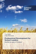 Cover: Professional Development for School Leaders - Scholars' Press
