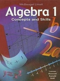 Enlarge image Cover: McDougal Littell High School Math - McDougal Littel