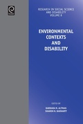 Cover: Environmental Contexts and Disability - Emerald Publishing Limited