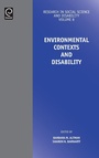 Cover: Environmental Contexts and Disability - Emerald Group Publishing Limited