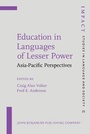 Cover: Education in Languages of Lesser Power - John Benjamins Publishing Co