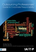 Cover: Outsourcing Professionals&rsquo; Guide to Corporate Responsibility - Van Haren Publishing BV