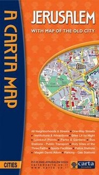 Abbildung von: Jerusalem Map - Carta,The Israel Map & Publishing Company Ltd,Israel