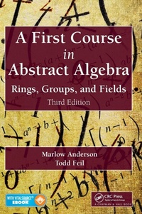 Enlarge image Cover: A First Course in Abstract Algebra - Chapman & Hall/CRC