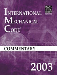 Abbildung von: 2003 Intl Mechanical Commentar - Delmar Cengage Learning