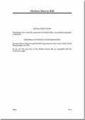 Cover: Modern Slavery Bill - TSO