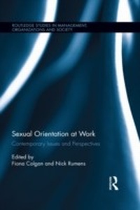 Enlarge image Cover: Sexual Orientation at Work - Routledge