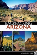 Cover: Backpacking Arizona - Wilderness Press