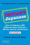 Cover: Instant Japanese - Tuttle Publishing