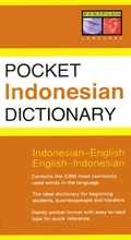 Cover: Pocket Indonesian Dictionary - Periplus Editions
