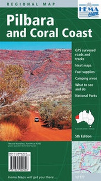 Abbildung von: Pilbara-&-Coral-Coast-GPS-r/v-hema-N05/2014 - Hema Maps Pty.Ltd