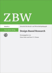 Enlarge image Cover: Design-Based Research - Franz Steiner Verlag