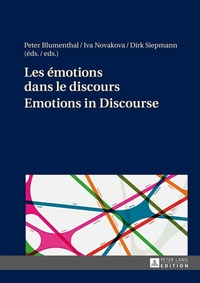 Abbildung von: Les émotions dans le discours / Emotions in Discourse - Peter Lang Verlag