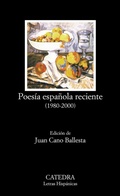Bild: Poesia Espa~nola Reciente, 1980-2000 - Ediciones Catedra S.A.