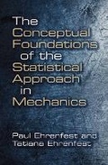 Cover: Conceptual Foundations of the Statistical Approach in Mechanics - Dover Publications Inc.