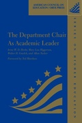 Cover: The Department Chair as Academic Leader - Oryx Press Inc