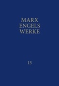 Cover: MEW / Marx-Engels-Werke Band 13 - Dietz