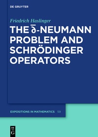 Abbildung von: The d-bar Neumann Problem and Schrödinger Operators - De Gruyter