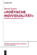 Cover: "Po&euml;tische Individualit&auml;t" - De Gruyter