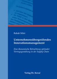 Abbildung von: Unternehmensübergreifendes Innovationsmanagement - Kovac, Dr. Verlag