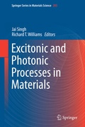 Cover: Excitonic and Photonic Processes in Materials - Springer