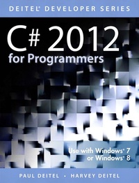 Abbildung von: C# 2012 for Programmers - Pearson