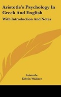 Cover: Aristotle's Psychology In Greek And English - Kessinger Publishing