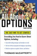 Cover: All About Options, 3E - McGraw-Hill Education