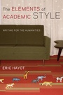 Cover: The Elements of Academic Style - Columbia University Press