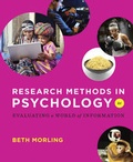 Cover: Research Methods in Psychology - WW Norton & Co