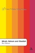 Cover: Micah, Nahum and Obadiah - T.& T.Clark Ltd