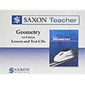 Cover: Saxon Geometry Teacher Lesson CDs - Saxon Publications