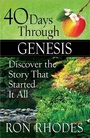 Cover: 40 Days Through Genesis - Harvest House Publishers,U.S.